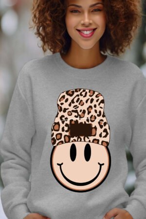 beanie Sheetah – Sweat Col Rond Femme – Gris