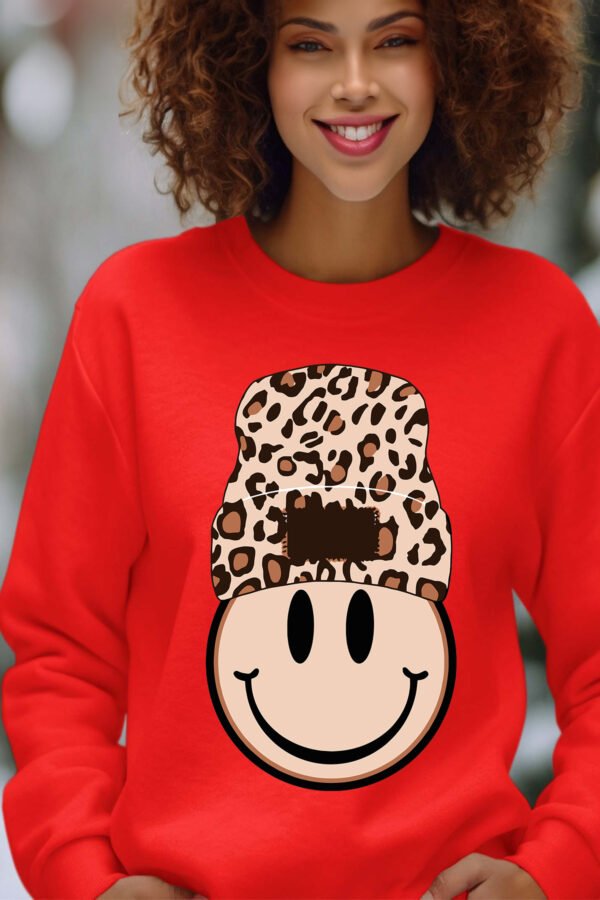 Sweat Col Rond Femme en Gros | beanie Sheetah