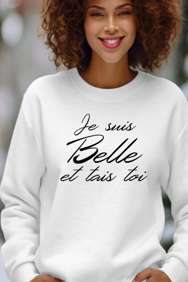 Sweat Col Rond Femme en Gros | Belle tais toi