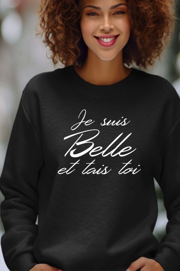 Sweat Col Rond Femme en Gros | Belle tais toi