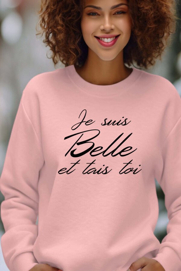 Sweat Col Rond Femme en Gros | Belle tais toi