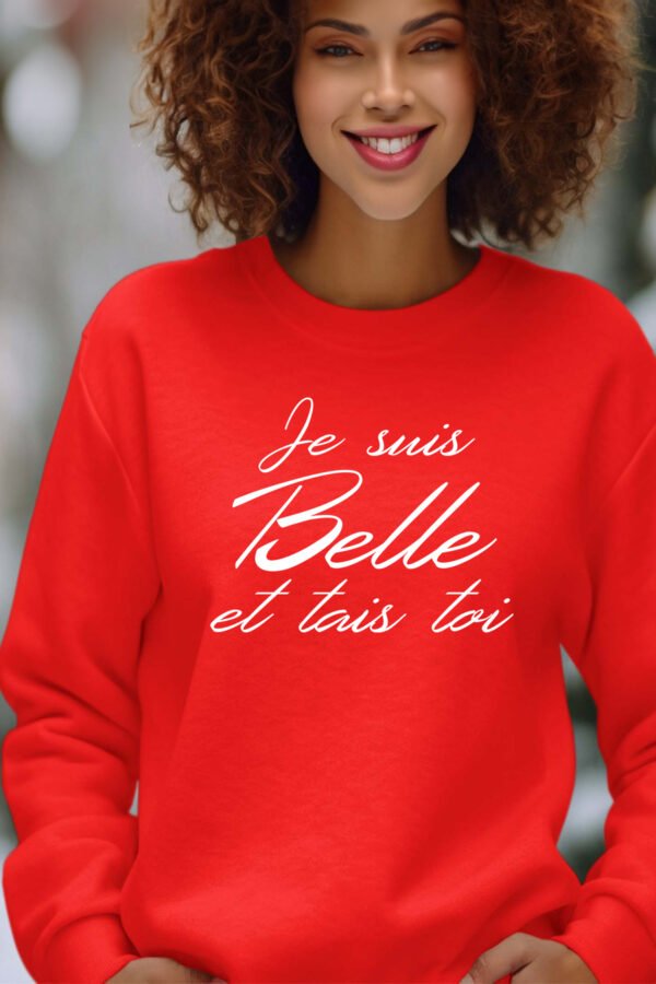 Sweat Col Rond Femme en Gros | Belle tais toi
