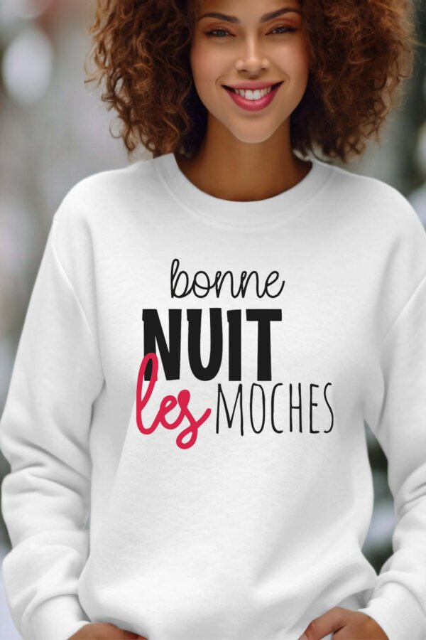 Sweat Col Rond Femme en Gros | Bonne nuit