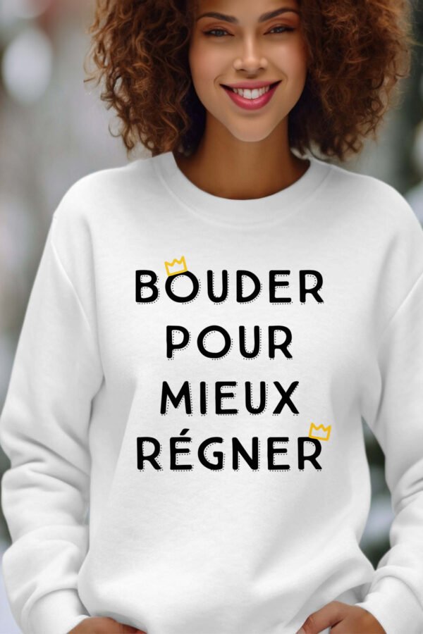 Sweat Col Rond Femme en Gros | Bouder régner