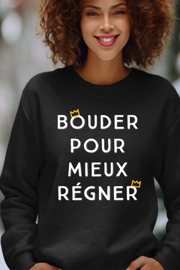 Sweat Col Rond Femme en Gros | Bouder régner