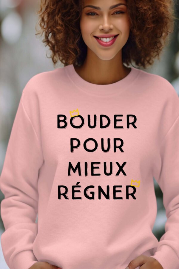 Sweat Col Rond Femme en Gros | Bouder régner