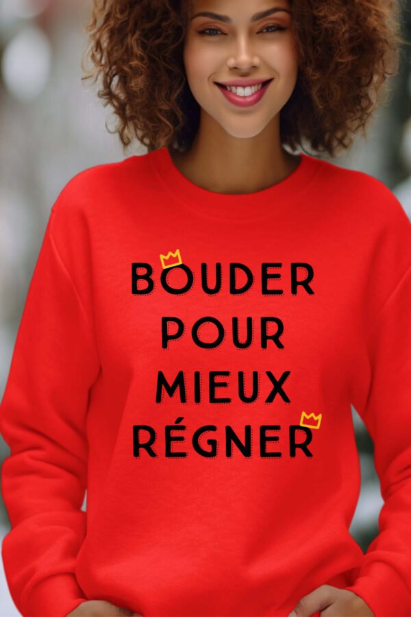 Sweat Col Rond Femme en Gros | Bouder régner