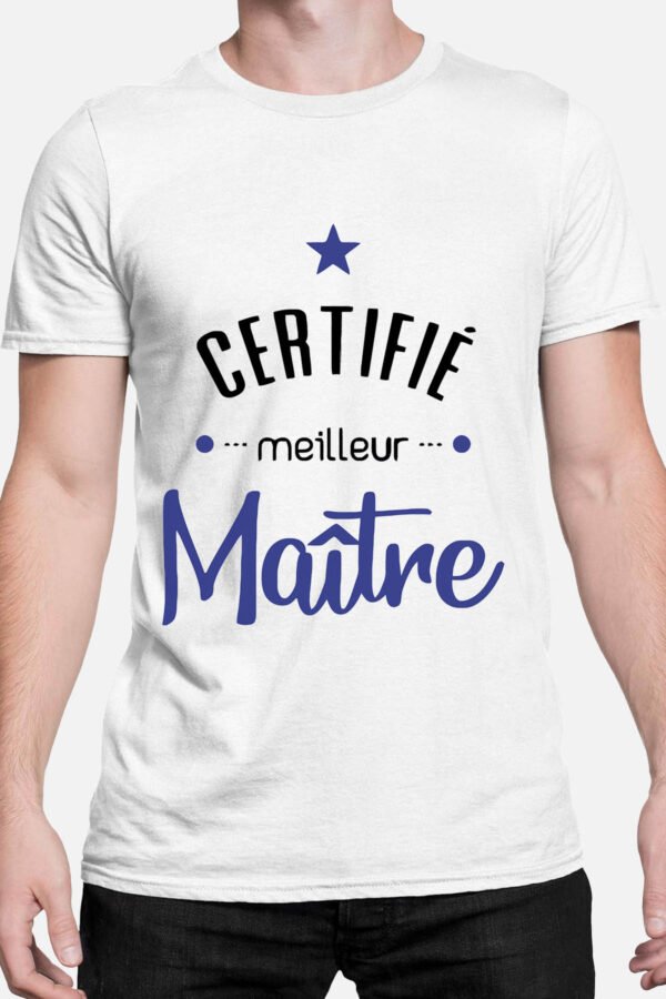 certifié maitre   - Tshirt Homme