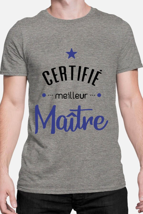 certifié maitre   - Tshirt Homme