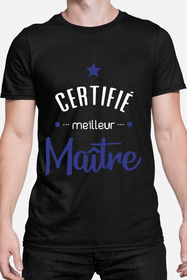certifié maitre   - Tshirt Homme