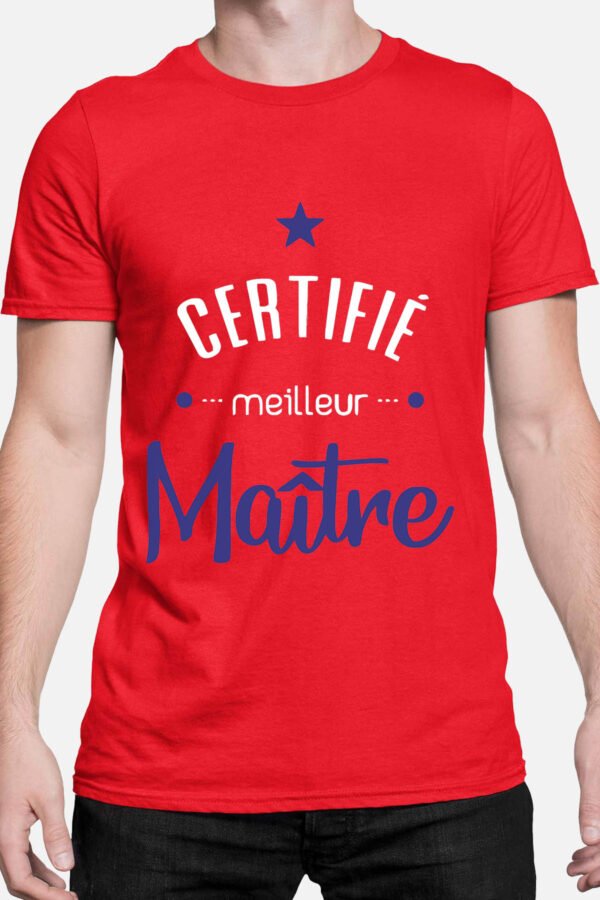 certifié maitre   - Tshirt Homme