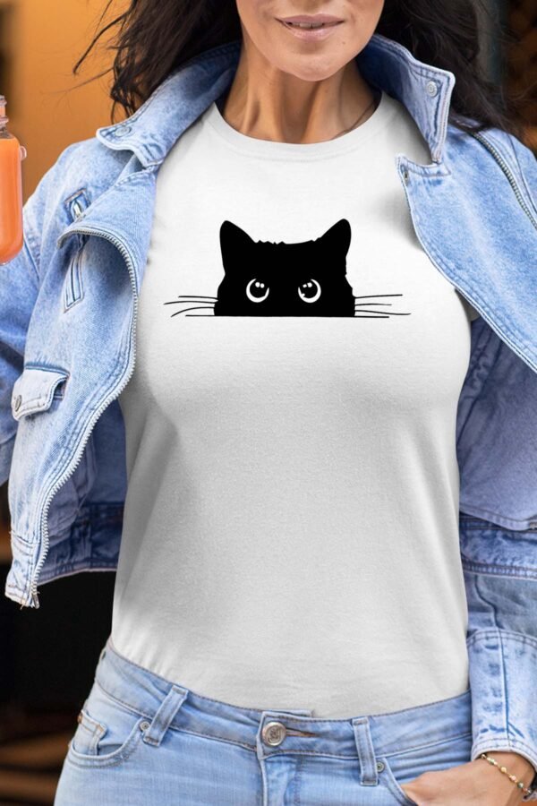 chat caché - Tshirt Femme
