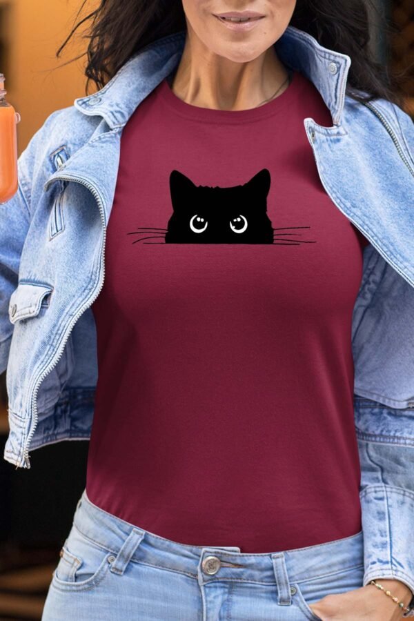 chat caché - Tshirt Femme