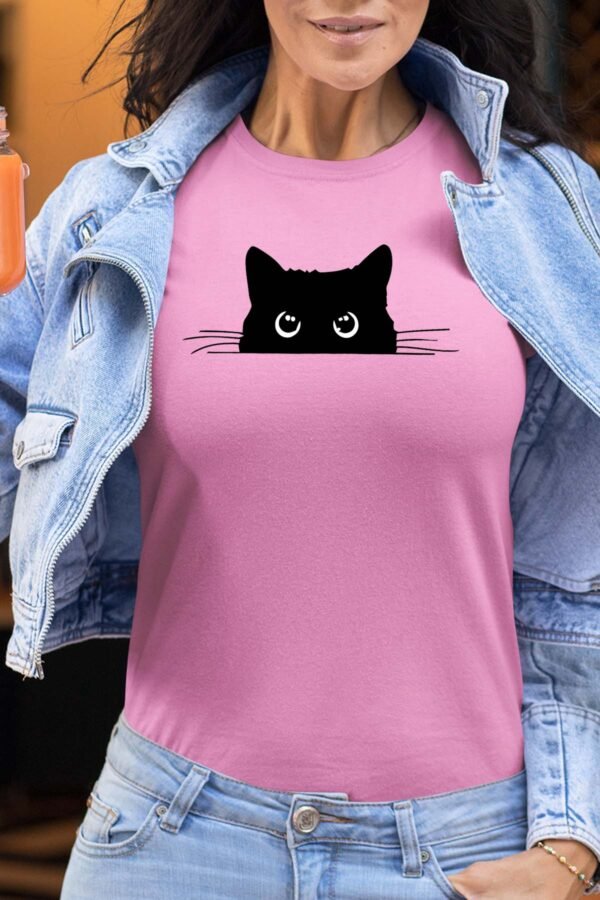 chat caché - Tshirt Femme