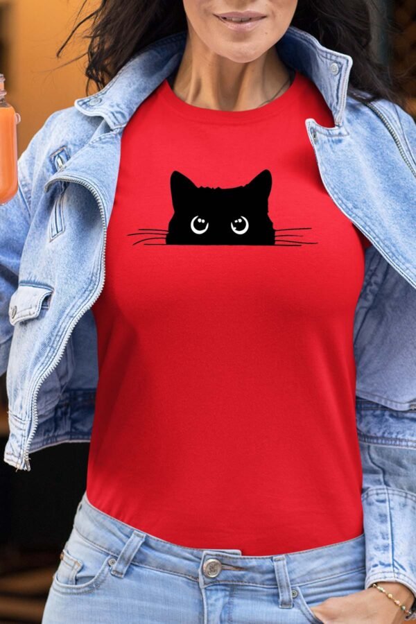 chat caché - Tshirt Femme