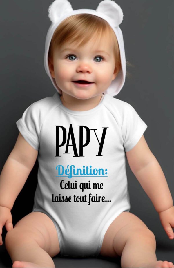 def papy - Body bébé garçon