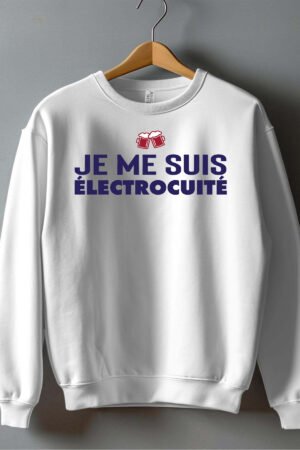 Electrocuité - Sweat Col Rond Homme