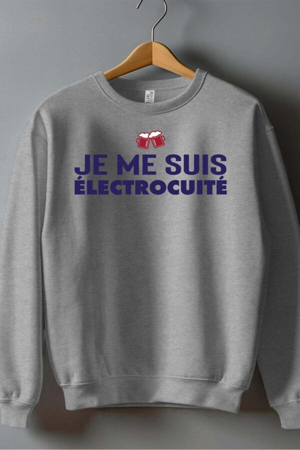Electrocuité - Sweat Col Rond Homme