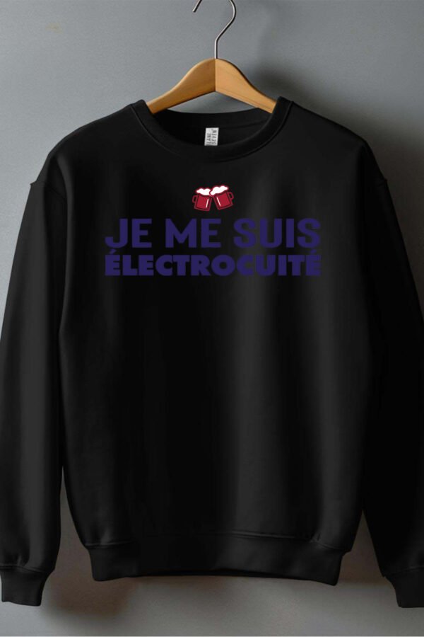 Electrocuité - Sweat Col Rond Homme