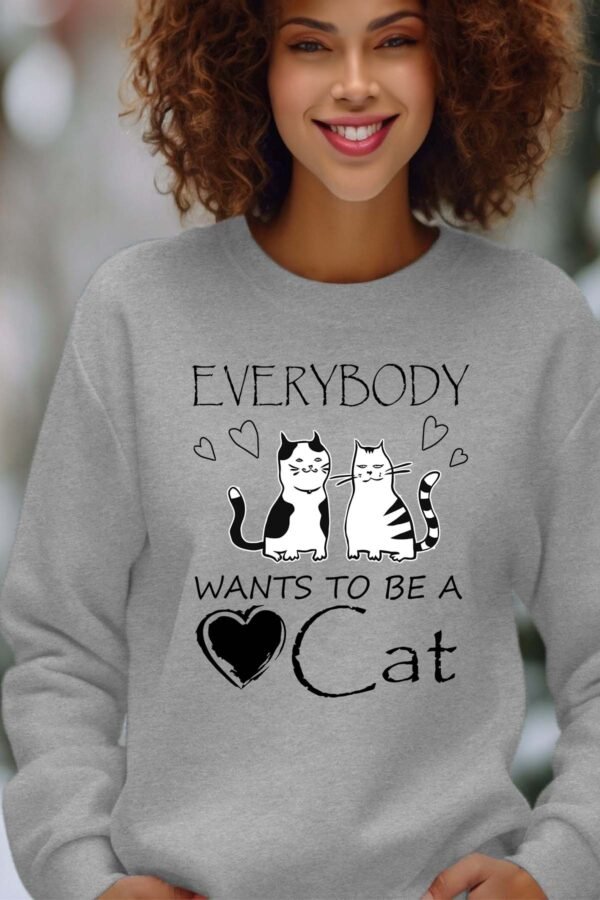 Sweat Col Rond Femme en Gros | everybody cats