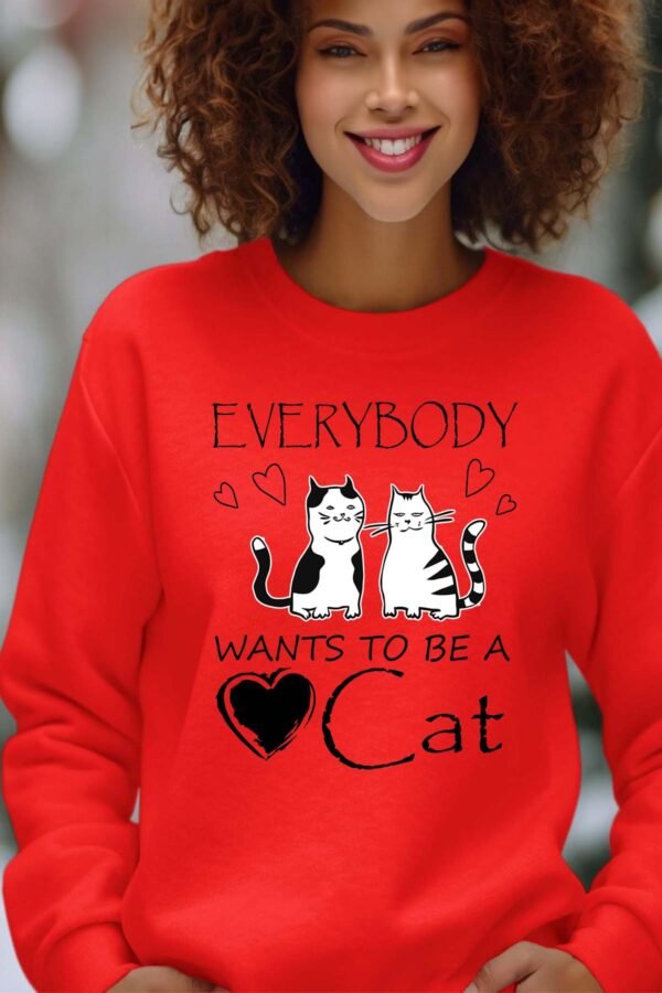 Sweat Col Rond Femme en Gros | everybody cats