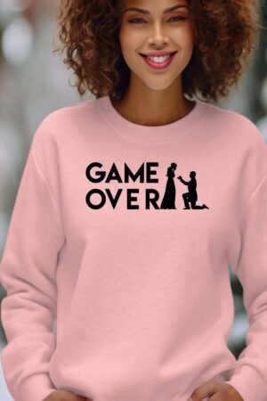 Sweat Col Rond Femme en Gros | Game over