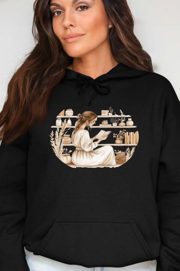 lecture calme - Sweat Capuche Femme