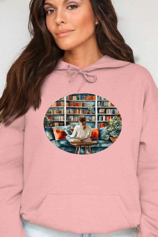 lecture cosy - Sweat Capuche Femme