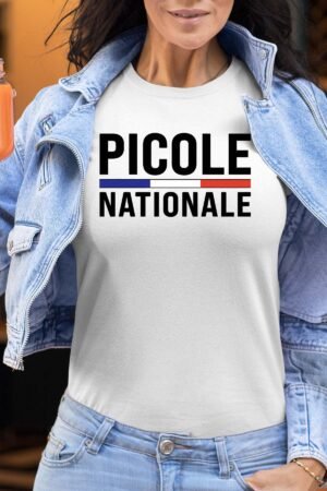 nationale picole – Tshirt Femme – Blanc