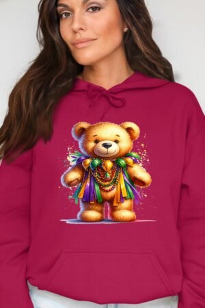 nounours Déguisé  - Sweat Capuche Femme