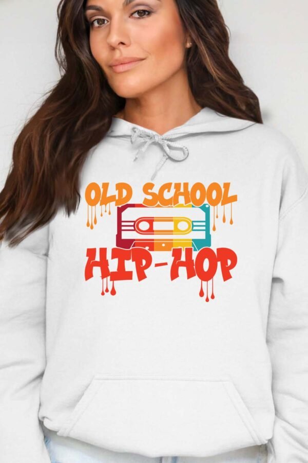 old school hip hop - Sweat Capuche Femme