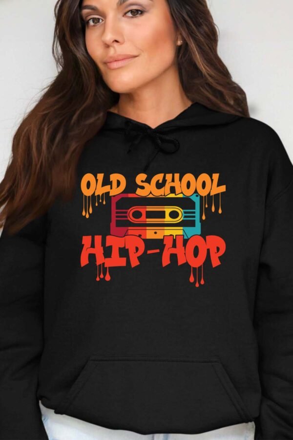 old school hip hop - Sweat Capuche Femme