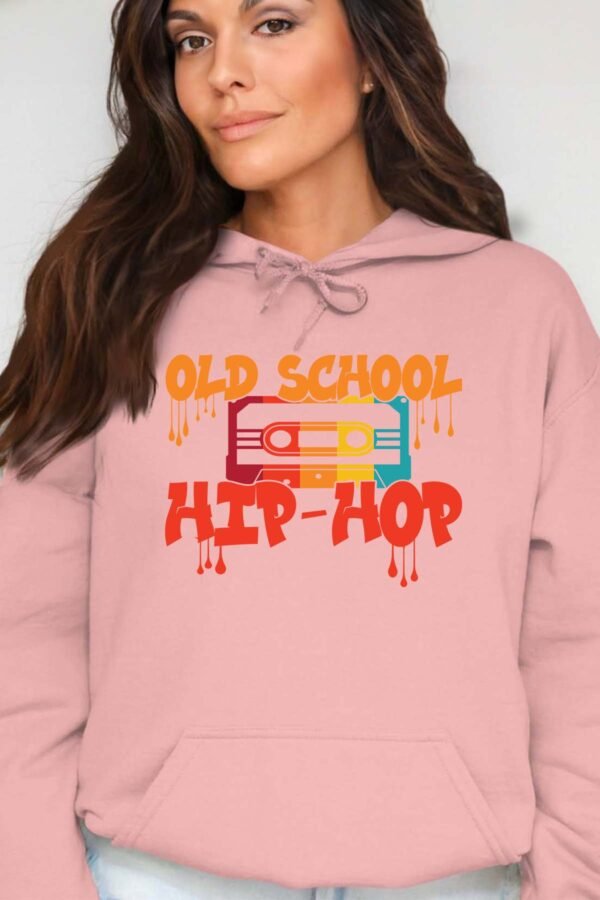 old school hip hop - Sweat Capuche Femme