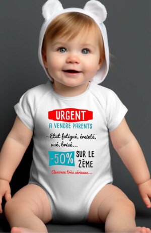 Urgent parents à vendre - Body Bébé Fille