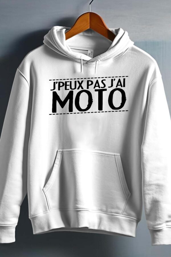 J'peux pas j'ai moto - Sweat capuche Homme