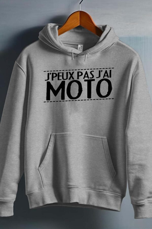 J'peux pas j'ai moto - Sweat capuche Homme