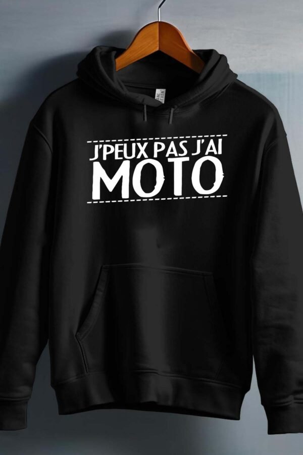J'peux pas j'ai moto - Sweat capuche Homme