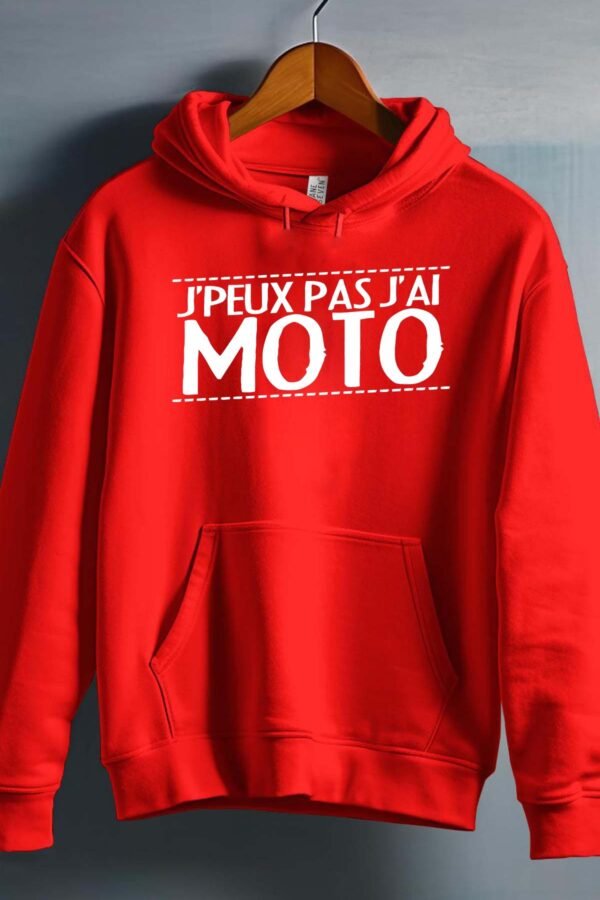J'peux pas j'ai moto - Sweat capuche Homme