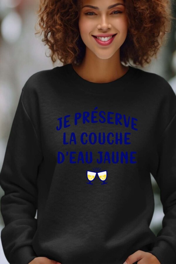Sweat Col Rond Femme en Gros | Préserve eau jaune