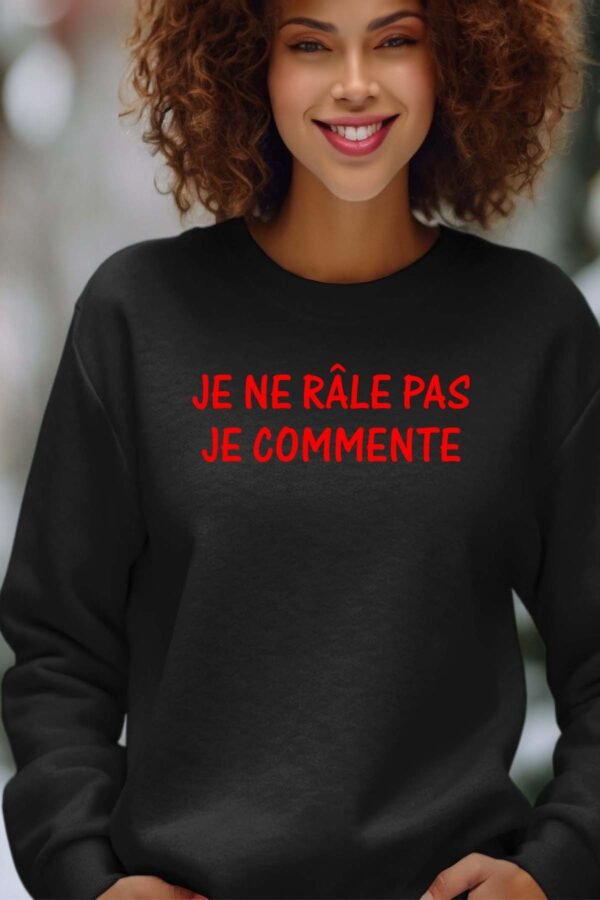 Sweat Col Rond Femme en Gros | râle commente