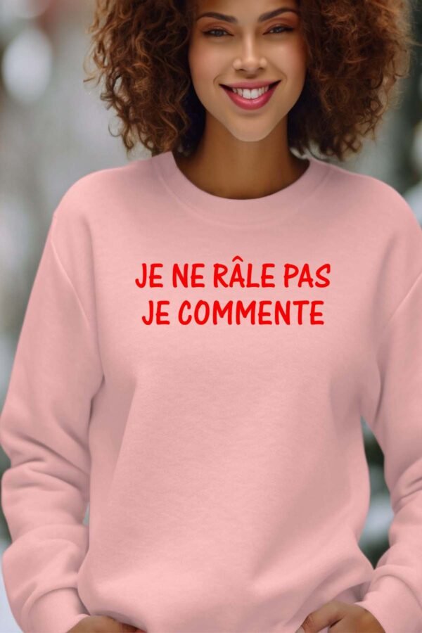 Sweat Col Rond Femme en Gros | râle commente