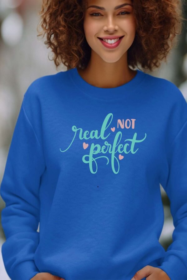 Sweat Col Rond Femme en Gros | Real not perfect