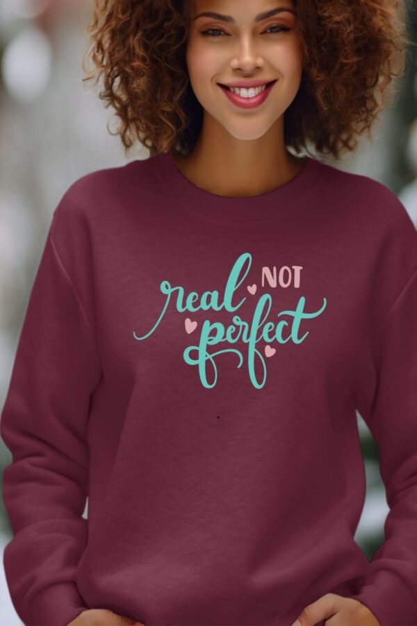 Sweat Col Rond Femme en Gros | Real not perfect