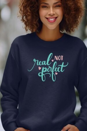 Sweat Col Rond Femme en Gros | Real not perfect