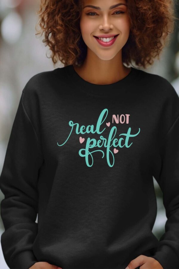 Sweat Col Rond Femme en Gros | Real not perfect