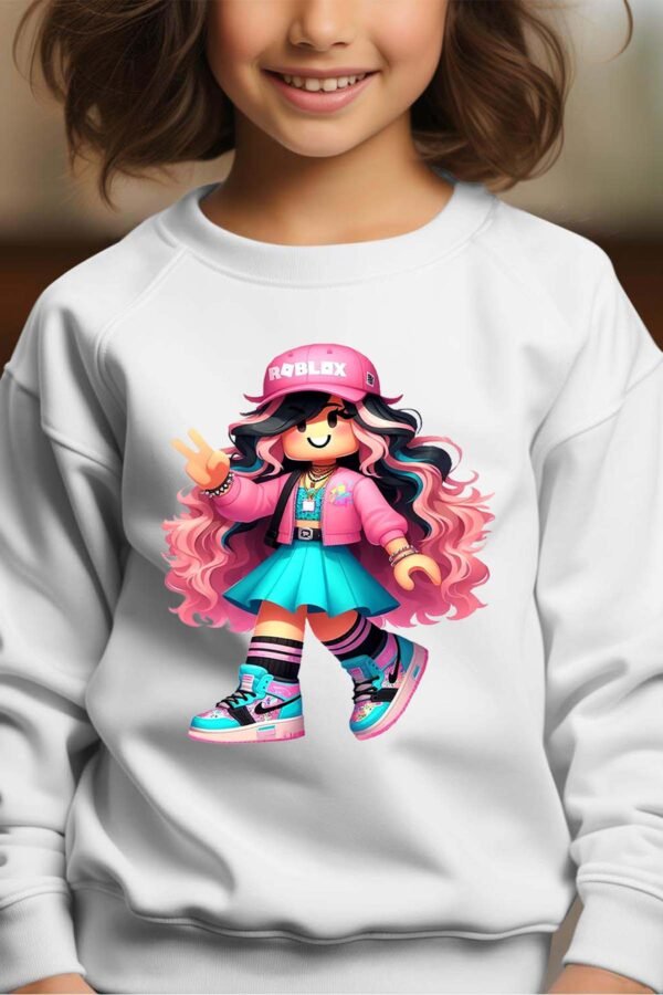 Sweat Col Rond Fille en Gros | Robox NKE