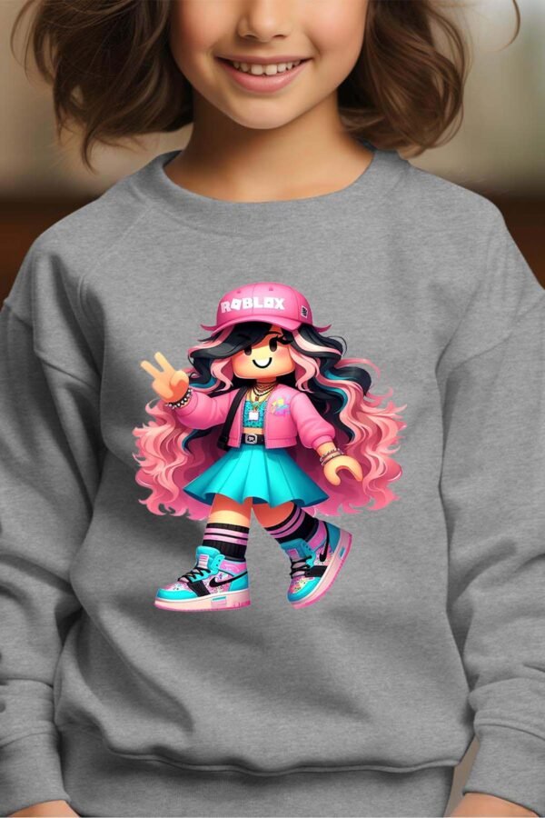 Sweat Col Rond Fille en Gros | Robox NKE