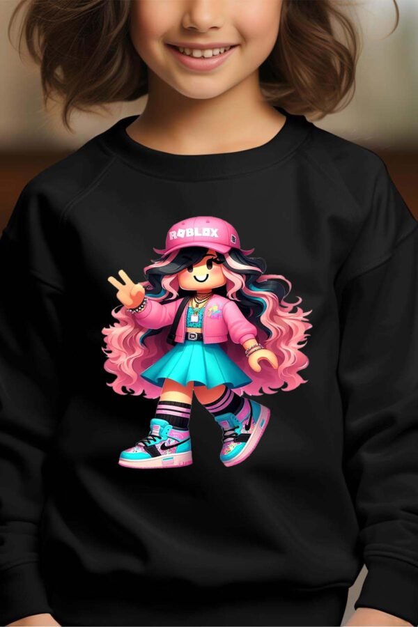 Sweat Col Rond Fille en Gros | Robox NKE