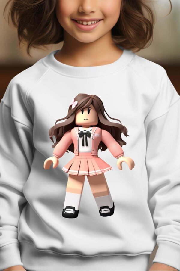 Sweat Col Rond Fille en Gros | robox école