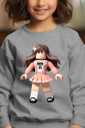 Sweat Col Rond Fille en Gros | robox école